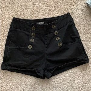 Express High Waisted Shorts